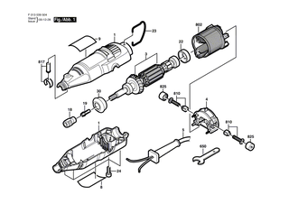 BOSCH Schraubh�lse 1/8 | Ersatzteile f�r Handgriff-Set - 2615110480