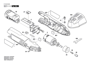 BOSCH Schraubh�lse 1/8 | Ersatzteile f�r Handgriff-Set - 2615110480