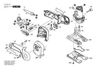 BOSCH Kreuzschlitzschraube | Ersatzteile f�r GCT-115, GTR 30 - 2615294035
