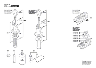 BOSCH Befestigungsschelle | Ersatzteile für 11248EVS | 1601302019