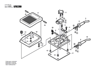 BOSCH Grundplatte | Ersatzteile f�r Steuerger, Fussschalter - 2615295113