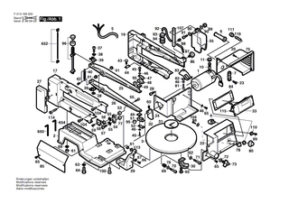 BOSCH Schraube | Ersatzteile f�r 1671, 1695 - 2615296199