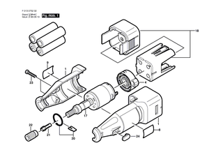 BOSCH Elektromotor | Ersatzteile f�r 750, 751 - 2615296562