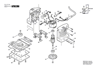 BOSCH Ein/Aus-Schalter | Ersatzteile f�r 7560 U1, 7560 U2 - 2615296825