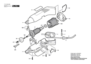 BOSCH Polschuh 230V | Ersatzteile f�r 200, 275 - 2615298792