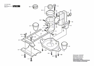 BOSCH F�hrungsleiste | Ersatzteile f�r Fr, 330-32 -...
