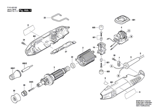 BOSCH Netzanschlussleitung EU 230V 2m 2 x 0,75mm H05 VV-F | Ersatzteile f�r 200, 275 - 2615302694