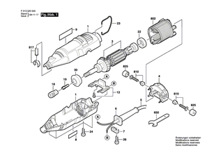 BOSCH Netzanschlussleitung EU 230V 2m 2 x 0,75mm H05 VV-F | Ersatzteile f�r 200, 275 - 2615302694