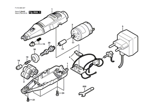 BOSCH Schraube | Ersatzteile f�r 276, 396 - 2615530013