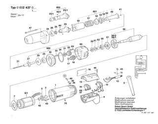 BOSCH Zylinderschraube DIN 84-AM3x6-5.8 | Ersatzteile f�r Schlagbohrmaschine, Hf-Bohrmaschine - 2910011048