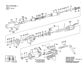 BOSCH Zylinderschraube DIN 84-AM3x6-5.8 | Ersatzteile f�r Schlagbohrmaschine, Hf-Bohrmaschine - 2910011048