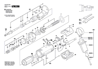 BOSCH Zylinderschraube DIN 84-AM3x6-5.8 | Ersatzteile f�r Schlagbohrmaschine, Hf-Bohrmaschine - 2910011048