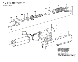 BOSCH Zylinderschraube DIN 84-AM3x20-8.8 | Ersatzteile f�r Schlagschrauber, Hf-Schlagschrauber - 2910021062