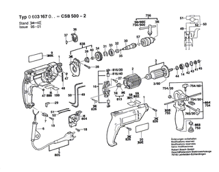 BOSCH Zylinderschraube DIN 84-BM4x30-8.8 | Ersatzteile f�r GSB 16 RE, Schlagbohrmaschine - 2910021134