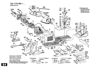BOSCH Zylinderschraube DIN 84-AM6x15-8.8 | Ersatzteile f�r Winkelschleifer, Handhobel - 2910021196