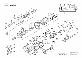 BOSCH Flachkopfschraube DIN 85-AM3x6-CUZN | Ersatzteile für GGS 27 C, GGS 7 C - 2910110048