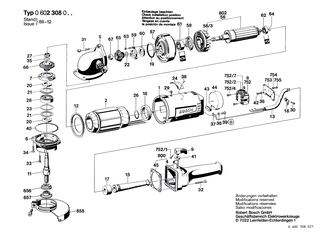 BOSCH Flachkopfschraube DIN 85-MS-M 4x12 | Ersatzteile f�r GR.65, Hf-Bohrmaschine - 2910110122