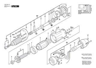 BOSCH Innensechskantschraube DIN 912-M 4x45-8.8 | Ersatzteile f�r GWB 10, GWB 10 RE - 2910141140