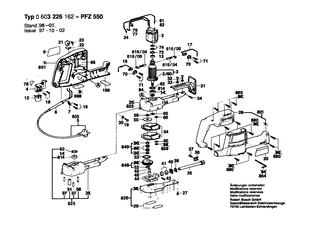 BOSCH Innensechskantschraube DIN 912-M5x10-8.8 | Ersatzteile f�r GUF 4-22 A, PFZ 550 - 2910141152