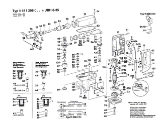 BOSCH Innensechskantschraube DIN 912-M 5x35-8.8 | Ersatzteile f�r Handhobel, Hf-Tellerschleifer - 2910141168