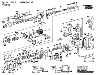 BOSCH Innensechskantschraube DIN 912-M 5x35-8.8 | Ersatzteile f�r Handhobel, Hf-Tellerschleifer - 2910141168