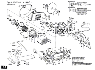 BOSCH Innensechskantschraube DIN 912-M5x55-8.8 | Ersatzteile f�r GR.65, Hf-Bohrmaschine - 2910141176