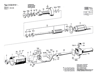 BOSCH Innensechskantschraube DIN 912-M6x25-8.8 | Ersatzteile f�r Geradschleifer, Hf-Geradschleifer - 2910141203
