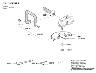 BOSCH Innensechskantschraube DIN 912-M8x18-8.8 | Ersatzteile f�r Geradschleifer, GGS 6 - 2910141240