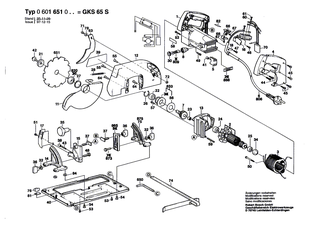 BOSCH Blechschraube DIN 7971-BZ4,2x25 | Ersatzteile f�r GKS 55 S, GKS 65 S - 2910211229