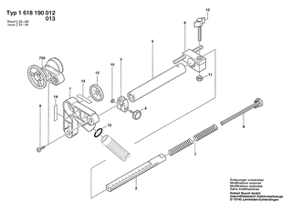 BOSCH Blechschraube DIN 7971-B4,8x19 | Ersatzteile f�r SHO 160, SHO 280 - 2910211234