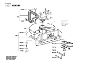 BOSCH Flachrundschraube M 8x30 DIN 603 | Ersatzteile f�r Winkelschleifer, 1364 - 2910281246