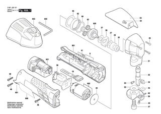 BOSCH Innensechskantschraube DIN 912-M10x20-12.9 | Ersatzteile f�r GSC 160, GSC 10,8 V-LI - 2910401289