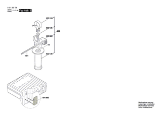 BOSCH Lüfter | Ersatzteile für 11250VSR | 1616610093