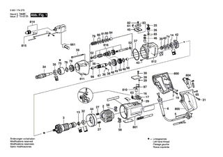 BOSCH Senkschraube DIN 63-AM4x10-5.8 | Ersatzteile f�r GBM 16-2 RE, GBM 16-2 E - 2910501120