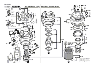 BOSCH Blechschraube DIN 7982-ST3,5x16-F-H | Ersatzteile f�r GAS 10-50 RFK, GAS 10-50 RFH - 2910601412