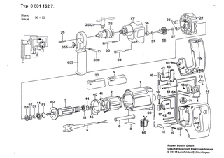 BOSCH Blechschraube DIN 7981-ST3,9x16-C-H | Ersatzteile f�r AKE 30 B, AKE 40 B - 2910611019