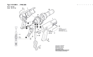 BOSCH Blechschraube DIN 7981-ST 2,9x13-F-H | Ersatzteile f�r GHG 600 CE, PHG 500 - 2910614406