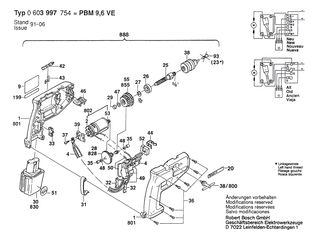 BOSCH Linsenschraube DIN 7985-M3x8-4.8 | Ersatzteile f�r GBM 7,2 VES, GBM 12 VE - 2910641050