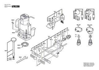BOSCH Senkschraube DIN 963-M5x25-4.8 | Ersatzteile f�r GOF 1600, GOF 1700 E - 2910761164