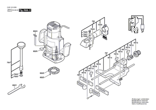 BOSCH Senkschraube DIN 963-M5x25-4.8 | Ersatzteile f�r GOF 1600, GOF 1700 E - 2910761164