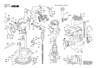 BOSCH Linsenschraube DIN 7985-M4x8-8.8-H | Ersatzteile f�r GOF 1600, GOF 1700 E - 2910951118