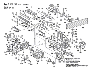 BOSCH Sechskantschraube DIN 933-M 6x16-8.8 | Ersatzteile f�r PKS 46, TT 23 - 2911061197