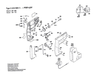 BOSCH Blechschraube DIN7981-ST2,9x13-C-Z | Ersatzteile f�r PKS 40, PKS 38 - 2912401006