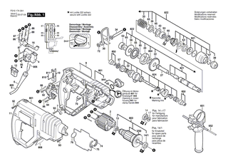 BOSCH Blechschraube DIN7981-ST3,9x16-C-Z | Ersatzteile f�r GWS 18-230, GWS 18 U - 2912401019