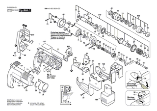 BOSCH Blechschraube DIN7981-ST3,9x16-C-Z | Ersatzteile f�r GWS 18-230, GWS 18 U - 2912401019