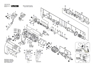 BOSCH Blechschraube DIN 7981-ST3,9x25-C-Z | Ersatzteile für GSF 100 A, GWS 14-125 C - 2912401022