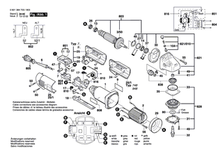 BOSCH Blechschraube DIN 7981-ST3,9x25-C-Z | Ersatzteile für GSF 100 A, GWS 14-125 C - 2912401022