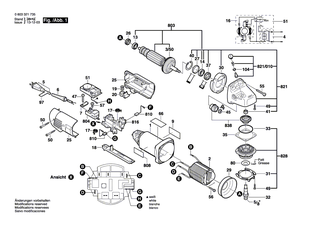 BOSCH Blechschraube DIN 7981-ST3,9x25-C-Z | Ersatzteile für GSF 100 A, GWS 14-125 C - 2912401022