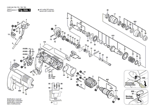 BOSCH Blechschraube DIN 7981-ST3,9x25-C-Z | Ersatzteile für GSF 100 A, GWS 14-125 C - 2912401022
