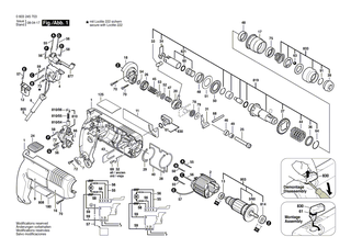 BOSCH Blechschraube DIN 7981-ST3,9x25-C-Z | Ersatzteile für GSF 100 A, GWS 14-125 C - 2912401022
